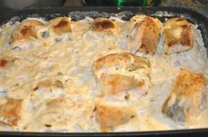 рыба в соусе