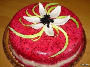 сельдь под шубой красиво