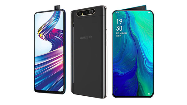 Смартфоны с выдвигающейся камерой