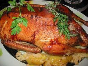 рецепт утки с яблоками утка с яблоками