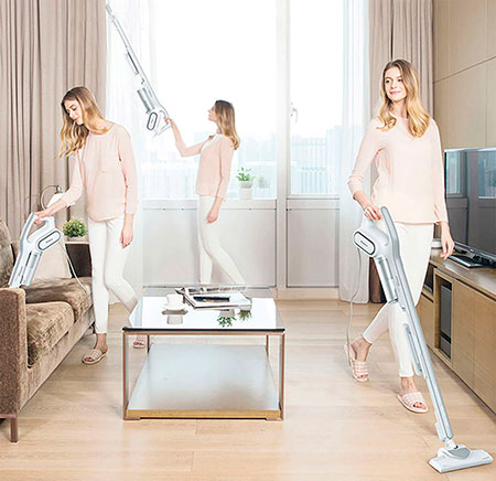 Всё о вертикальных проводных пылесосах: эффективная уборка для вашего дома