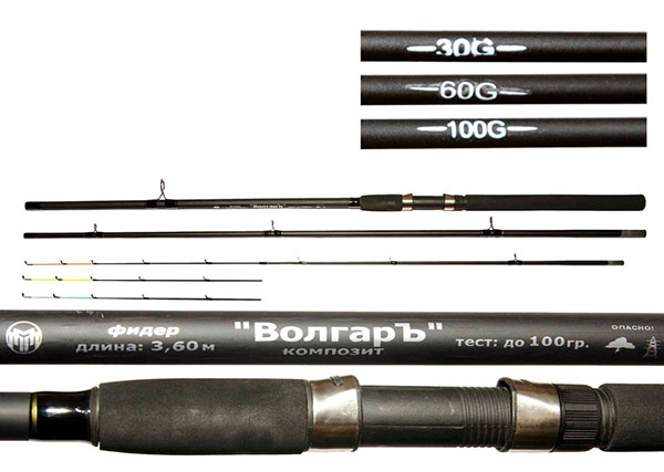 Волжанка Волгаръ 3.3 м до 100 гр (043-0012)