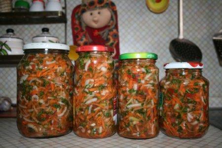 овощная заправка для супа с кабачком