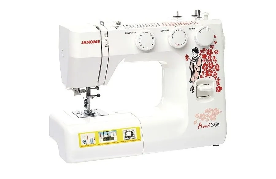 Швейная машина Janome Ami 35s: обзор, характеристики, преимущества и отзывы