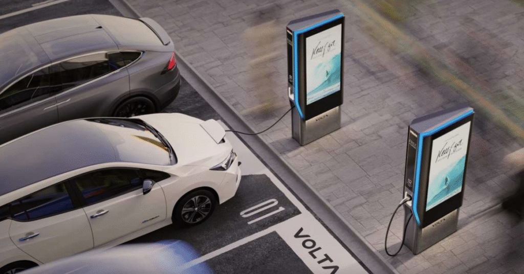 Инфраструктура зарядных станций для электромобилей в регионах