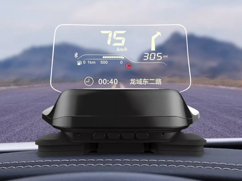 Автомобильный HUD-дисплей: обзор и настройка