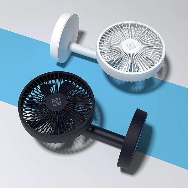 Портативные вентиляторы с аккумулятором — спасение в поездках и офисе