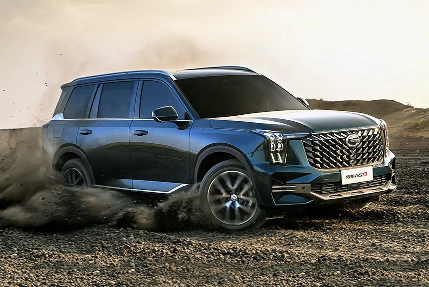 GAC GS8 2025: роскошь за 3 млн рублей