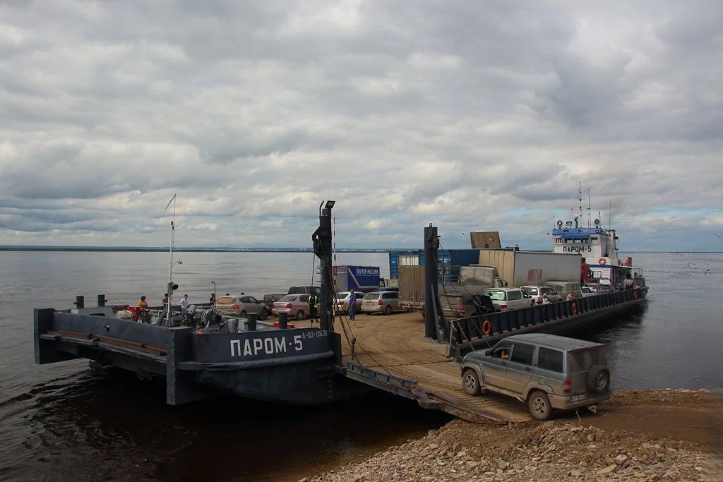 Паромные переправы в России