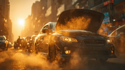 Перегрев двигателя в пробке: экстренные меры