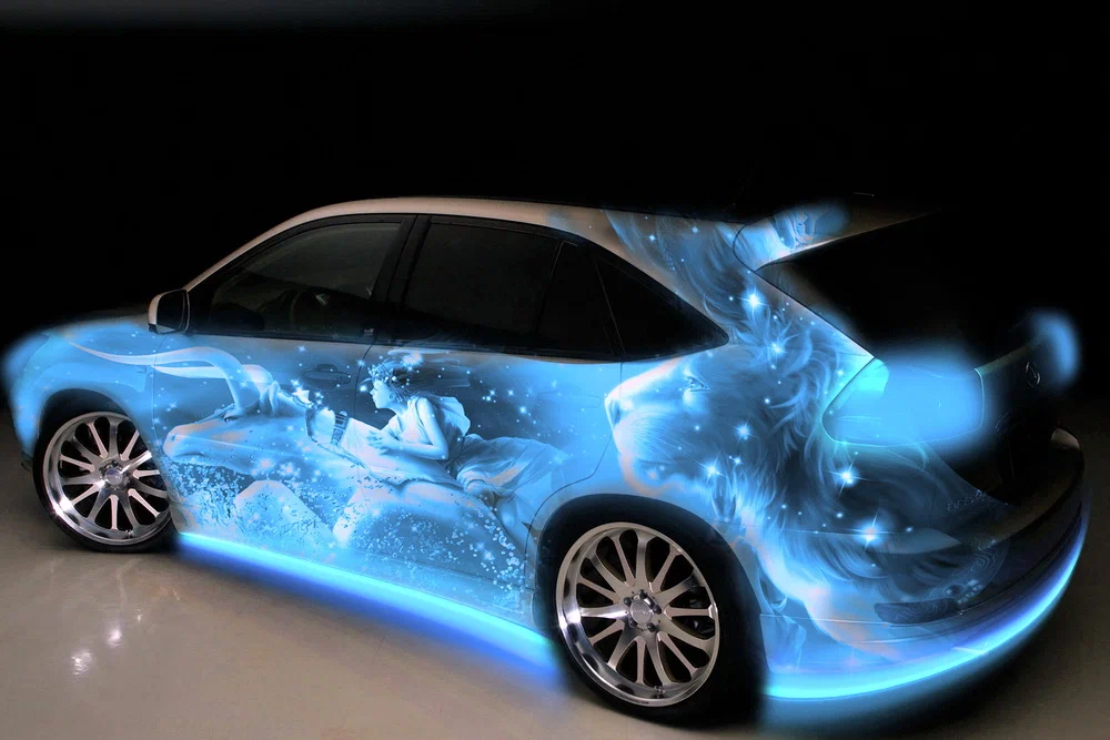 Тренды аэрографии 2025: от хамелеона до 3D-эффектов