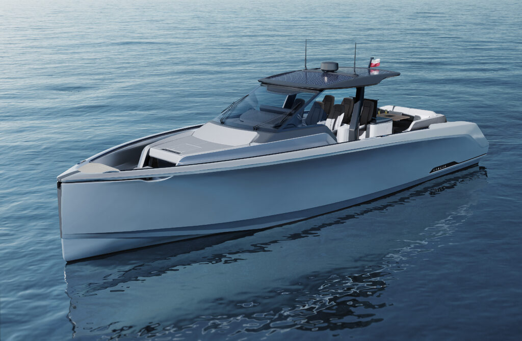 Катера с гибридными двигателями: новинки 2025