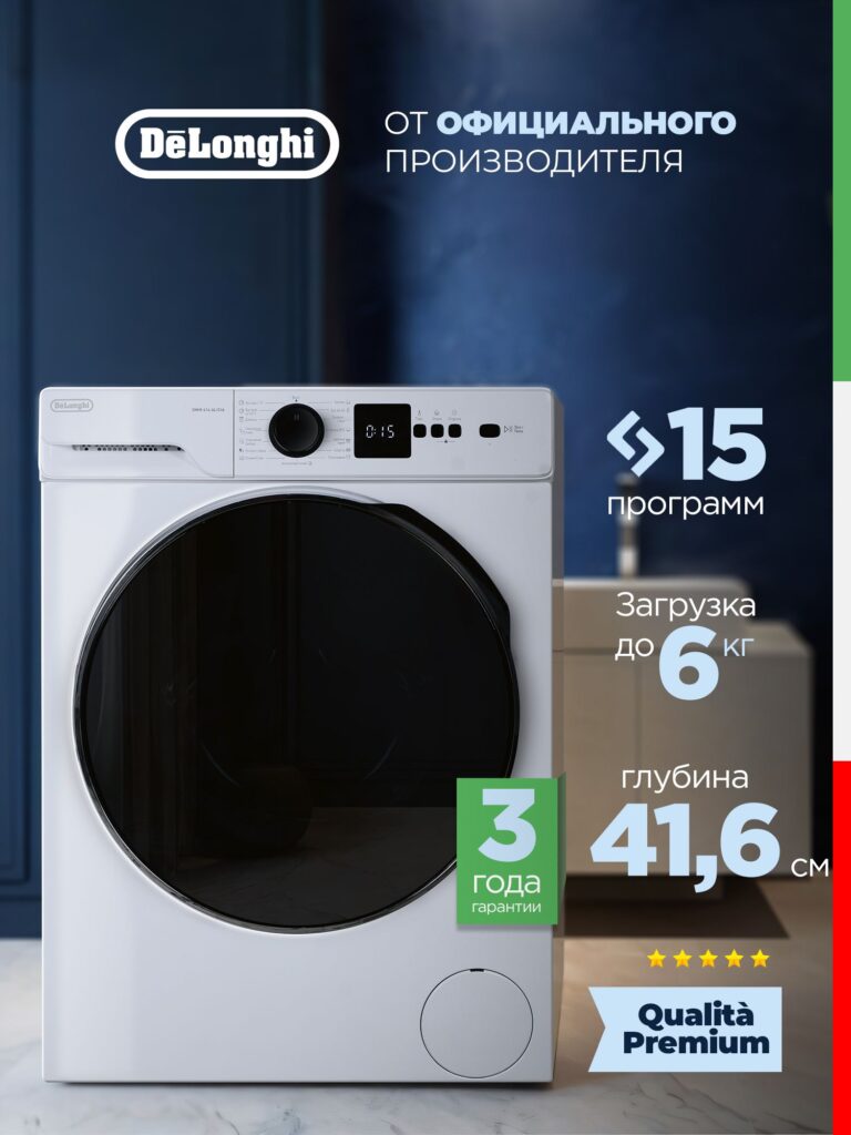 Рейтинг тихих стиральных машин для маленькой квартиры (актуальные модели 2025 года)